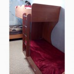 Продам двухярусную кровать+шкаф-купе+шкаф-пи нал