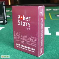 Карти для покеру Pokerstars 100% Plastic