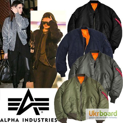 Лётная куртка MA-1 Alpha Industries USA