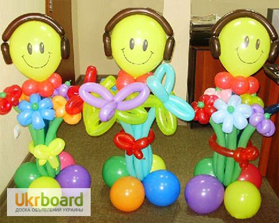 Фото 3. Воздушные шарв на детские праздники