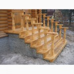 Лестницы деревянные для дома, дачи