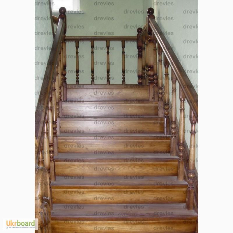 Фото 12. Лестницы деревянные для дома, дачи