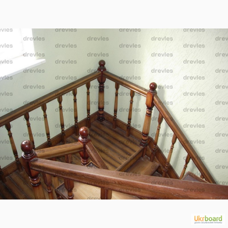 Фото 7. Лестницы деревянные для дома, дачи