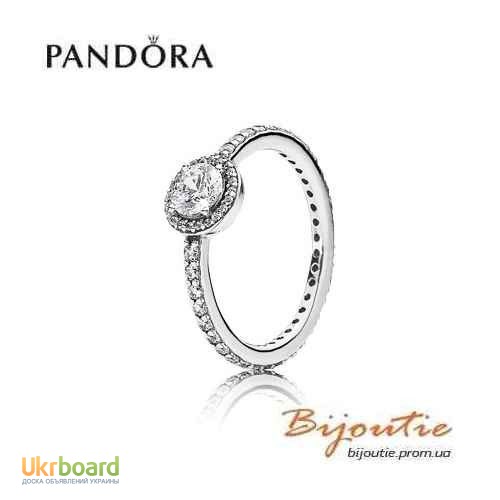 Фото 1/2. Оригинал Pandora кольцо безупречная элегантность 190946CZ