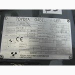 Продаётся вилочный погрузчик Toyota 8 FBET 15, б/у, в хорошем состоянии