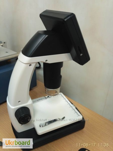 Фото 15. ЖК-дисплей цифровой микроскоп настольный USB HD электронный микроскоп с экрана 3.5-дюймов