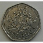 Барбадос 1 доллар 2000 г