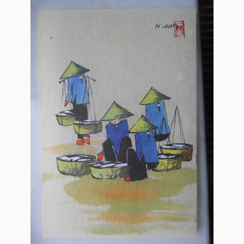 Фото 8. Двухсторонняя картина для интерьера на рисовой бумаге