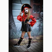 Карнавальные костюмы Пиратка девочка, возраст 6-10 лет-S921
