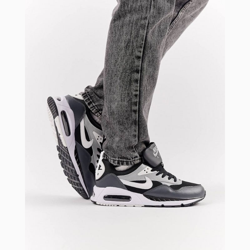 Фото 2. Nike Air Max Correlate Gray White - кроссовки мужские серые