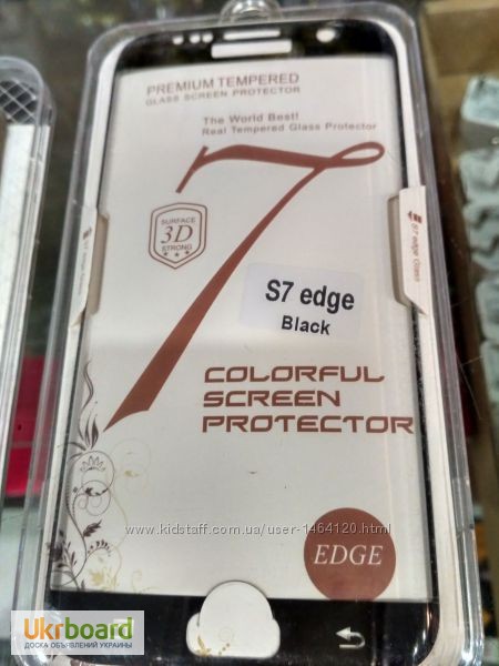 Фото 5. 3d стекло на Samsung G935 (S7 Edge) и Samsung G930 (S7) Подбор аксессуаров