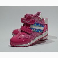Деми ботинки для девочки BiKi арт.0308F малиновый с 21-26 р