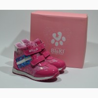 Деми ботинки для девочки BiKi арт.0308F малиновый с 21-26 р