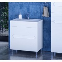 Мебель комплекты для ванной комнаты тумба с умывальником и столешницей литой камень мрамор