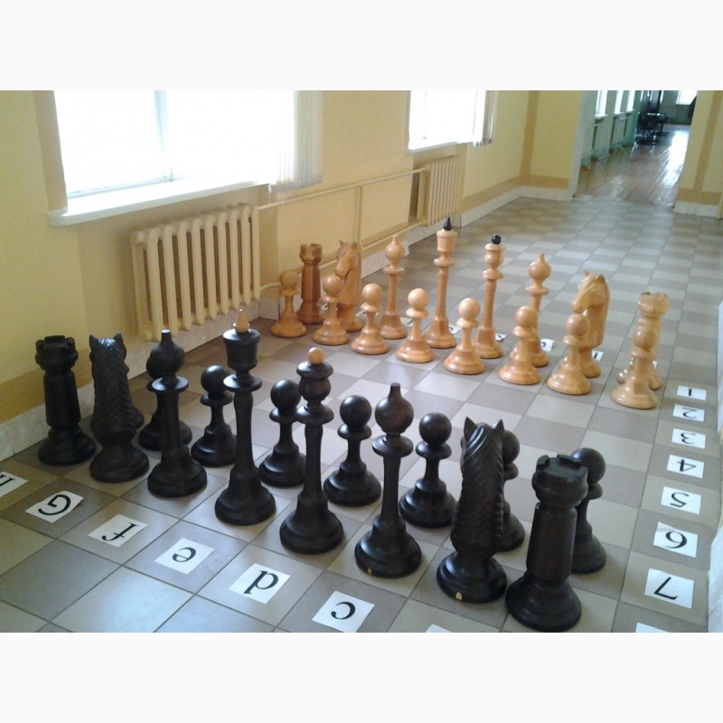 Фото 3. Предлагаем шахматы большие, уличные из дерева