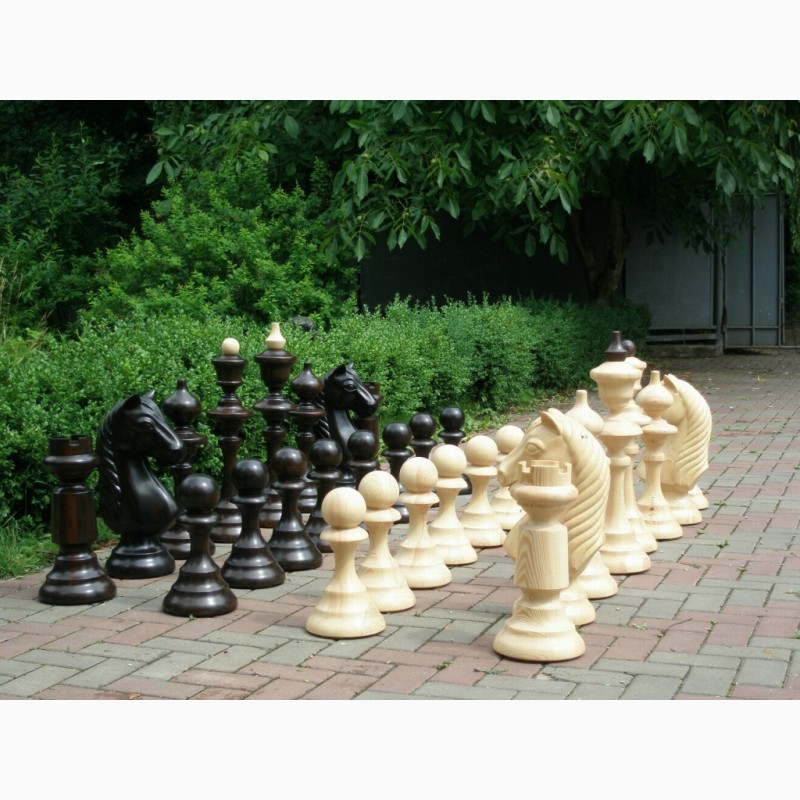 Фото 6. Предлагаем шахматы большие, уличные из дерева