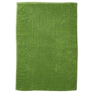 Бархатистый зеленый коврик