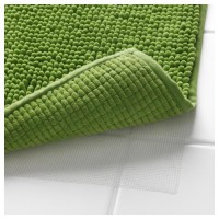 Бархатистый зеленый коврик