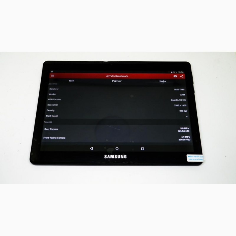 Фото 10. Планшет Samsung Galaxy Tab 10, 1 - 8Ядер + 4GB Ram + 32Gb ROM + 2Sim + GPS