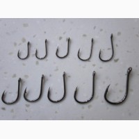 Рыболовные крючки 500 шт в Супер острые и прочные высокоуглеродистая сталь