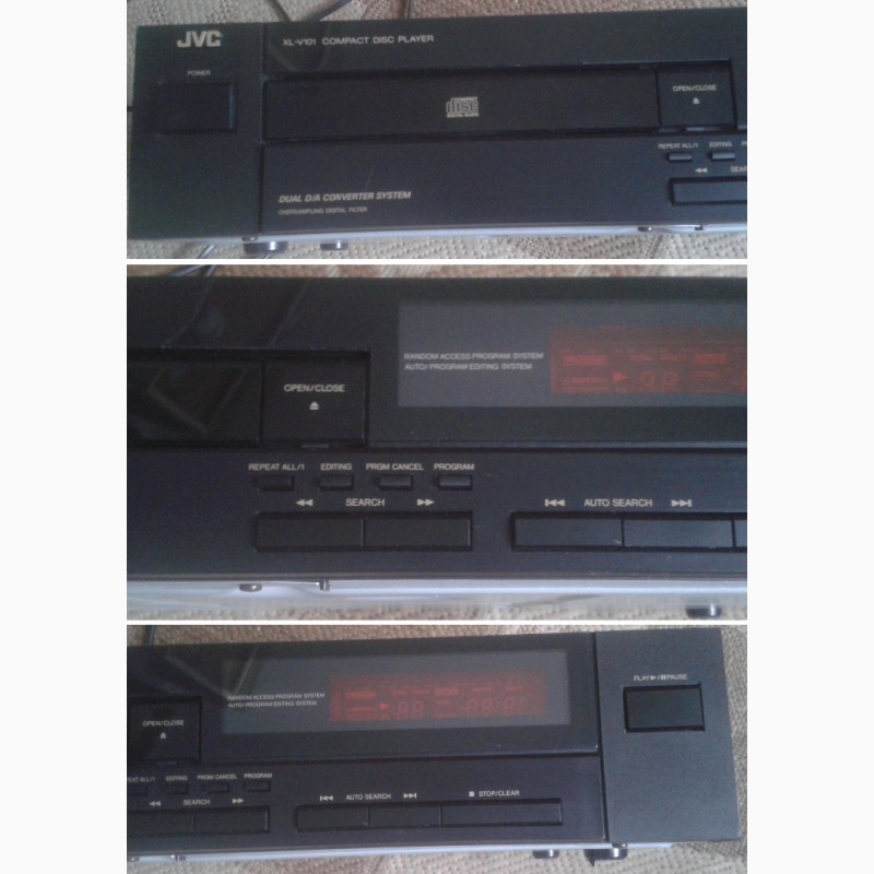 Фото 4. JVC XL-V101 - Compact Disc Player - рабочий ! проигрыватель компакт-дисков, Audio CD