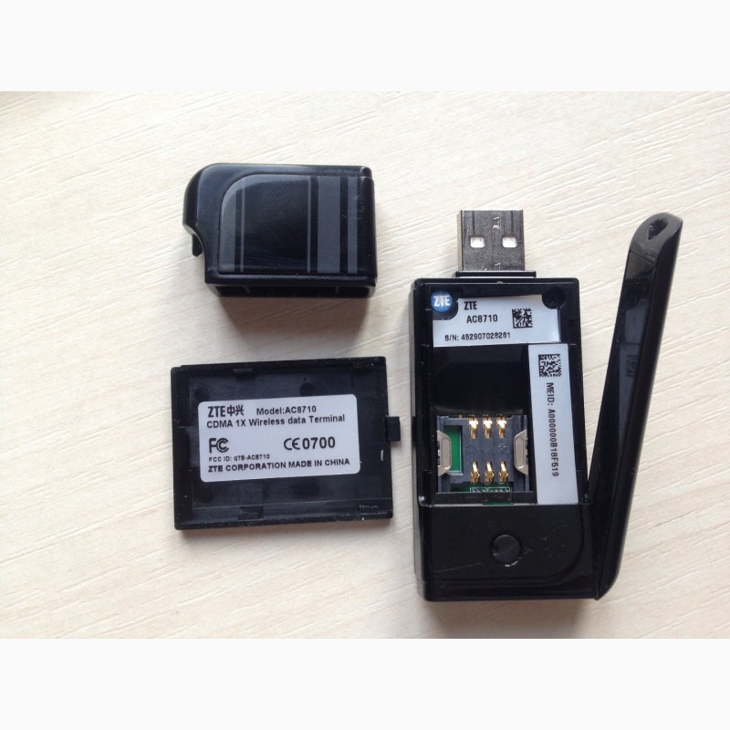Фото 3. Модем ZTE AC8710 3G СDMA EVDO USB modem Интертелеком PeopleNet