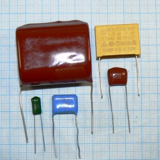На 275 вольт - 630 вольт некерамические конденсаторы