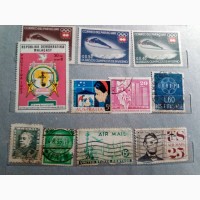 Почтовые марки Австралия, Мадагаскар, Парагвай, Румыния, Польша, Европа