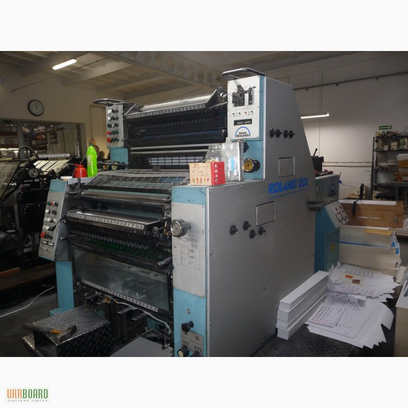 Фото 6. Печатное, допечатное, послепечатное, отделочное полиграфическое типографское оборудование