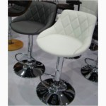 Высокие барные стулья HY372 черные, белые, серые, фиолетовые для барной стойки кухни
