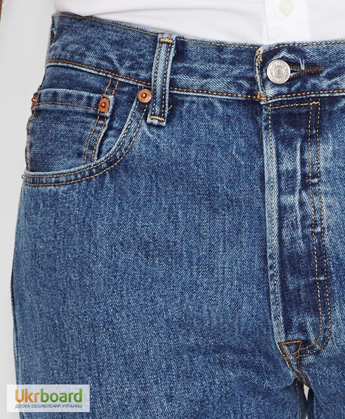 Фото 4. Джинсы Levis 501 Original Fit Jeans - Medium Stonewash