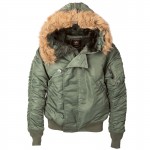 Мужская зимняя куртка N-2B Parka Alpha industries (Альфа индастриз) парка
