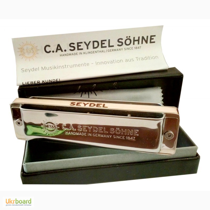 Губные гармоники фирмы Seydel (Германия) - подарок для всей семьи