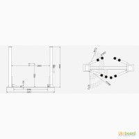 Подъемники для автосервиса SkyRack SR-2040