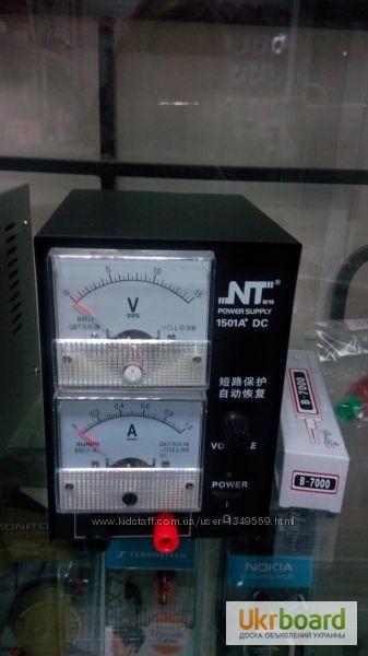 Фото 2. Блок питания NT 1501A DC Регулируемый аналоговый источник постоянного тока Лабораторный