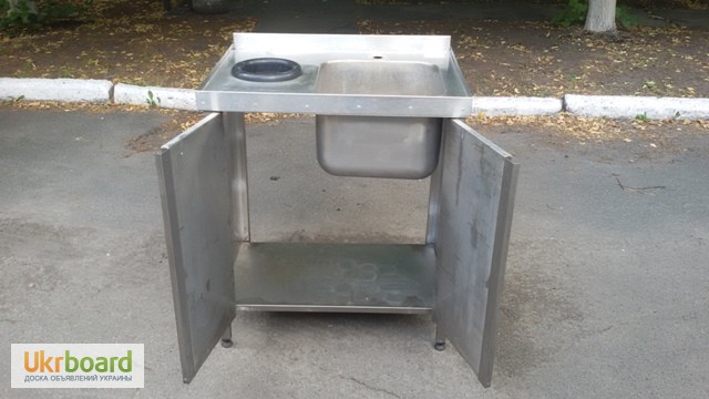 Фото 4. Мойка для кухни односекционная с отверстием для мусора