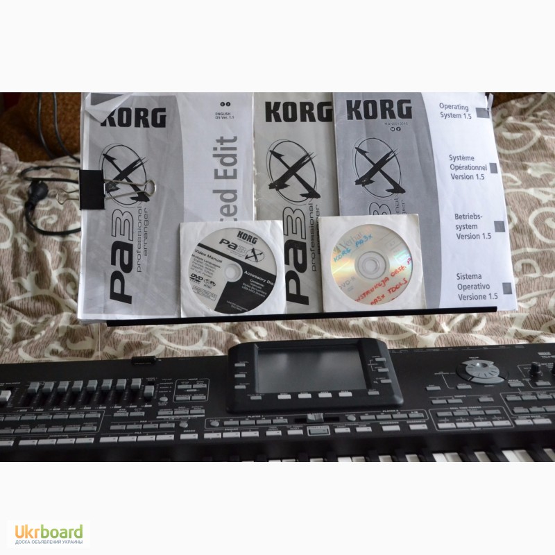 Фото 18. Продам профі синтезатор Korg PA 3X Pro 61. Ціна 1750$. Made in ITALY