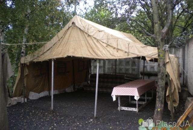 Фото 20. Палатка армейская для отдыха и рыбалки
