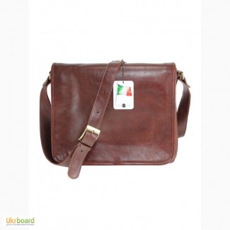 Итальянская кожаная сумка Практичная модель