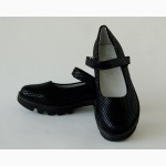 Туфли для девочки Солнце. Kimbo-o арт.XL20-6 black