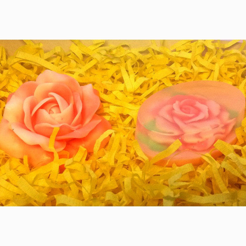 Подарочный набор Розовый из мыла ручной работы