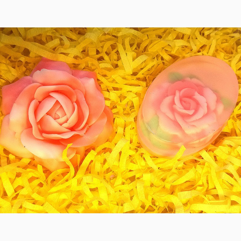 Фото 2. Подарочный набор Розовый из мыла ручной работы