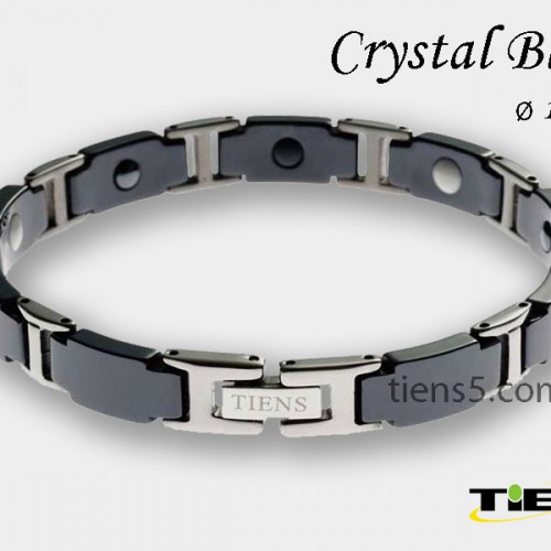 Фото 1/1. Титановый браслет elegant black (для мужчин)