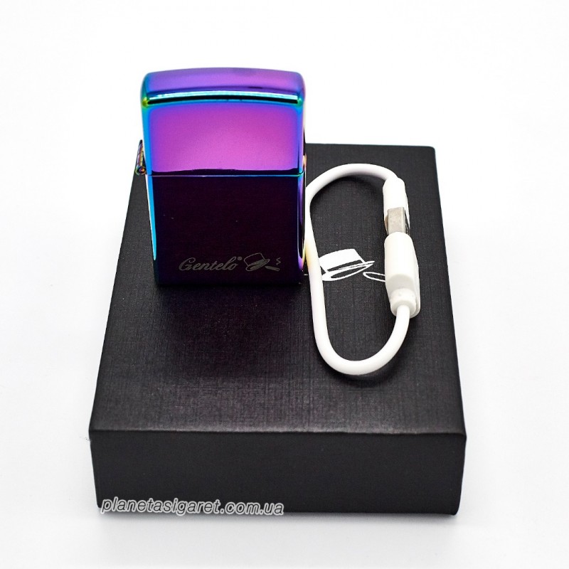 Фото 4. Плазмова електроімпульсна USB-запальничка Gentelo 1 у подарунковій коробці 4-7000