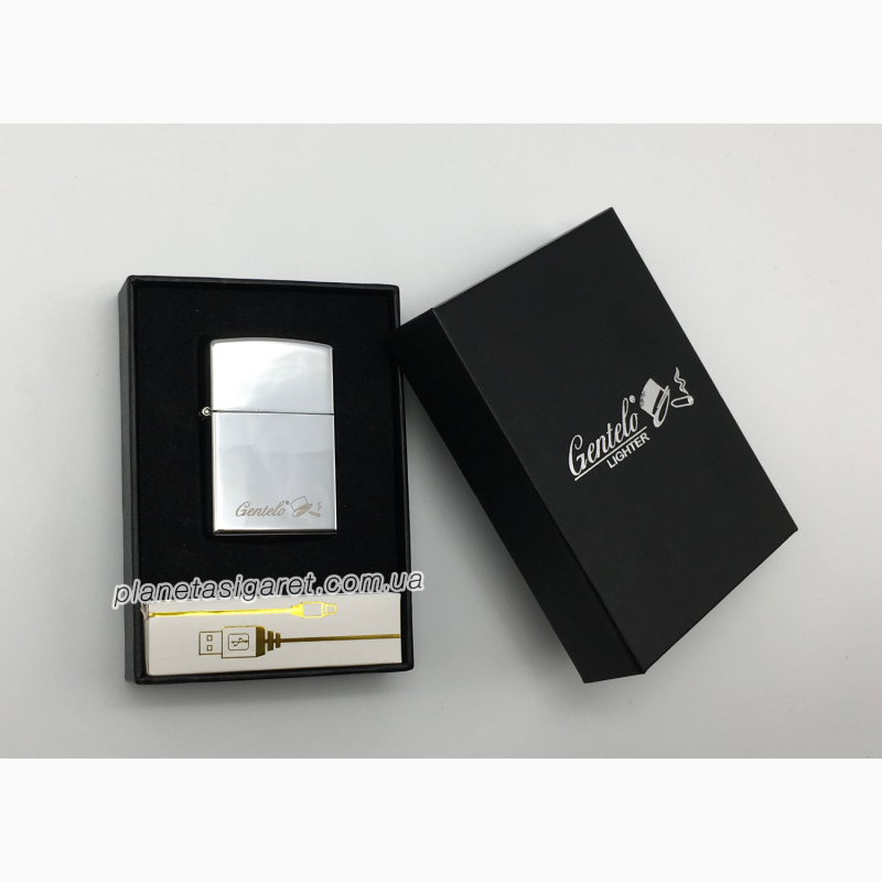 Фото 7. Плазмова електроімпульсна USB-запальничка Gentelo 1 у подарунковій коробці 4-7000