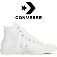 Кеды Converse All Star Белые Кожаные Конверсы 1T406