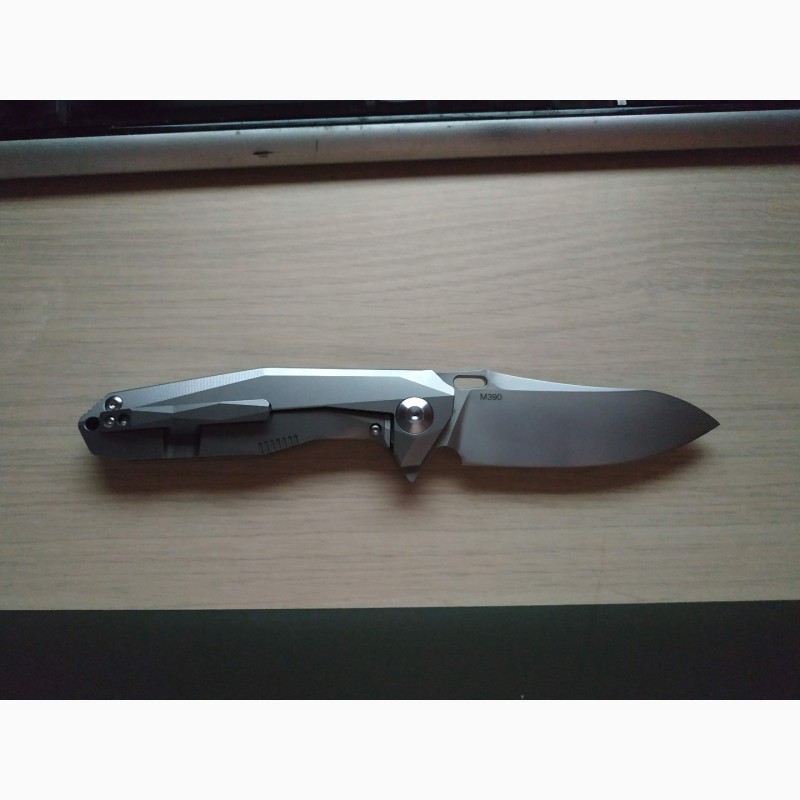 Фото 3. Складной нож Rike Knife 1504A (M390, титан) - ціну знижено