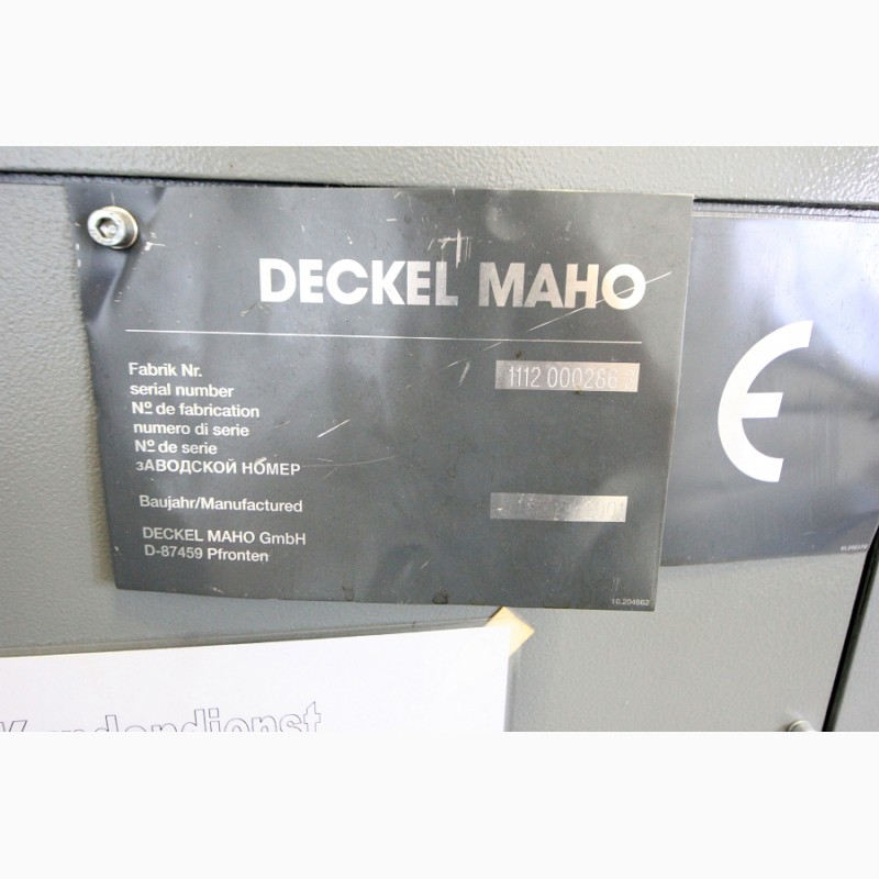 Фото 5. Фрезерный станок с ЧПУ Deckel Maho DMU 60 T 5023 = Mach4metal