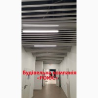 Монтаж подвесного потолка: ламельный потолок, грильято, армстронг, потолок из гипсокартона