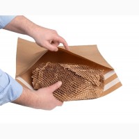 Cотовая крафт-бумага коричневая PaperPack, Рулон - 38 см х 100 м